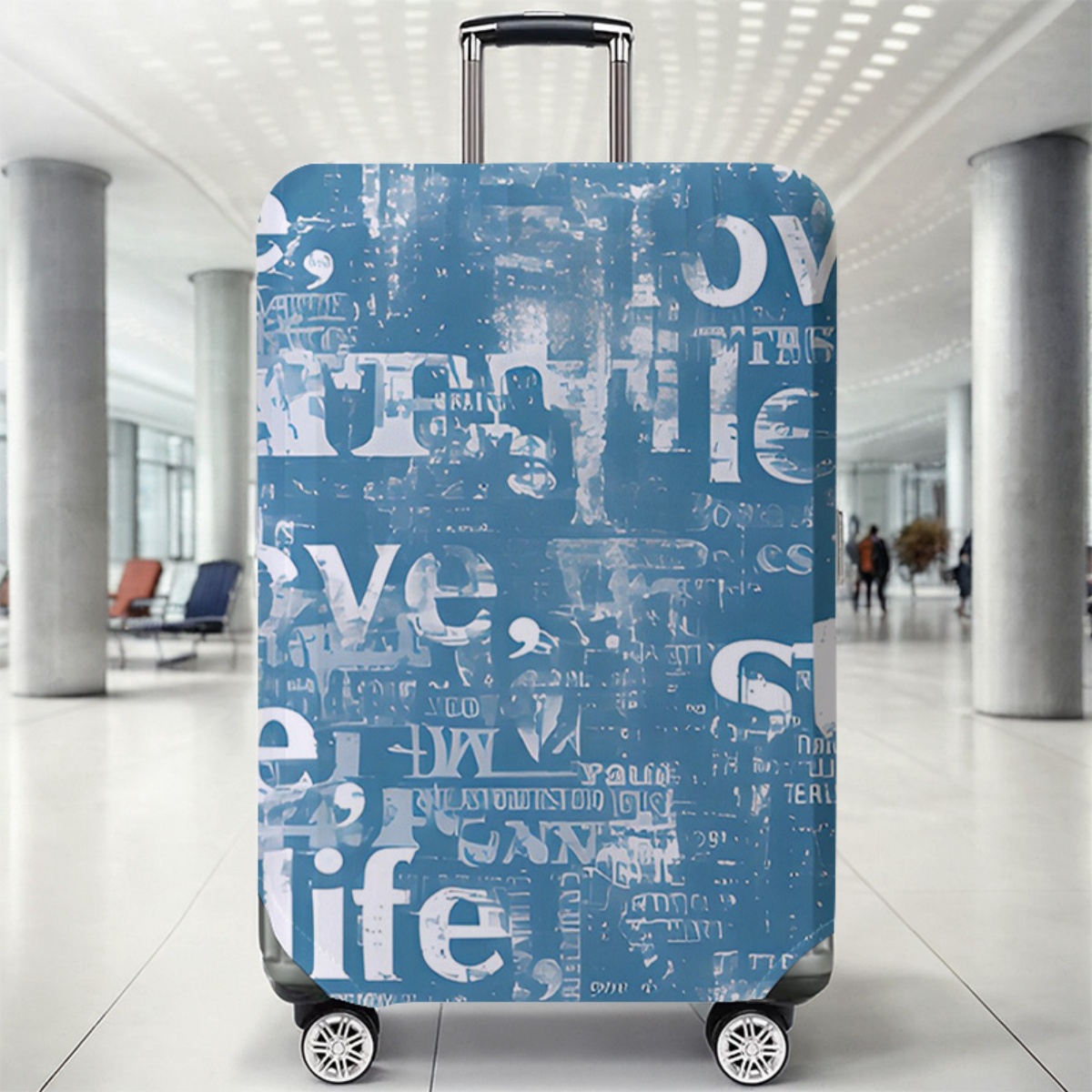 Waterproof Suitcase Cover Protector - Bagaj Kapağı Koruyucu Elastik Su Geçirmez