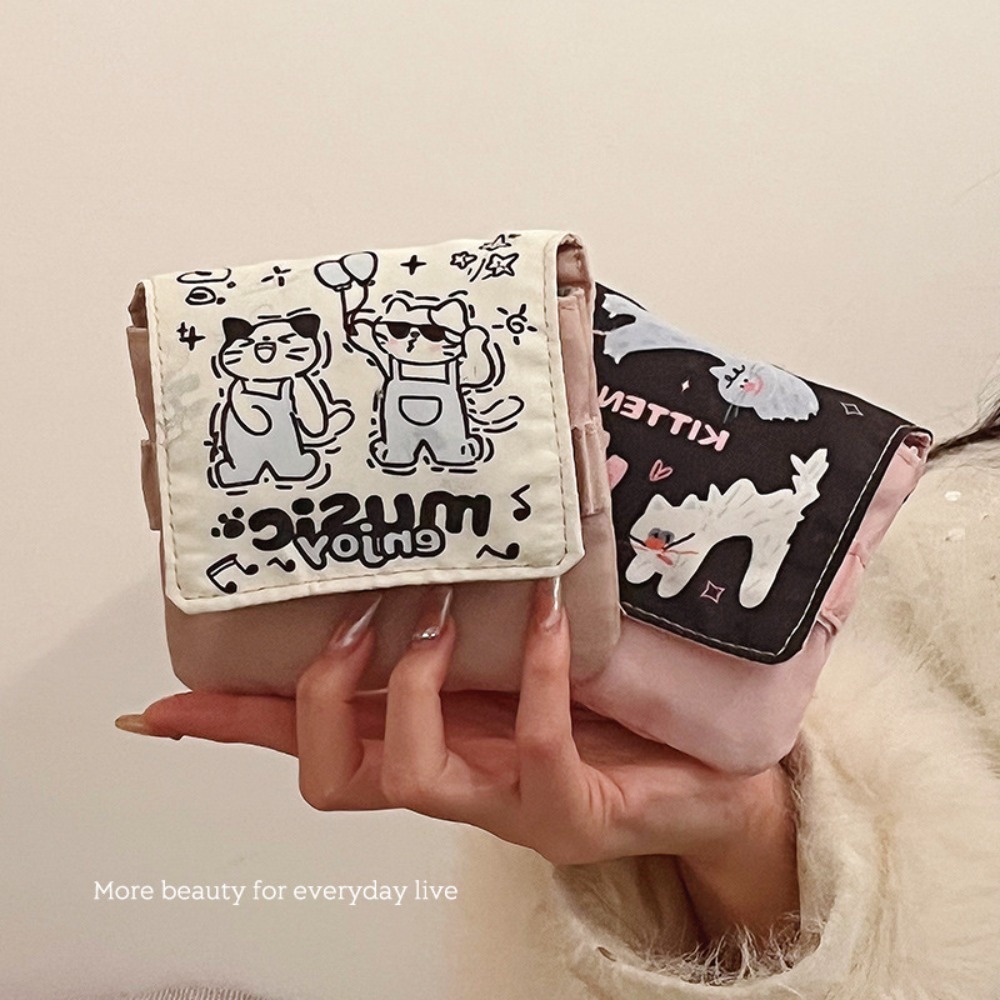 Cosmetic Bags - Yeni Veri Kablosu Düzenleyici Hijyenik Ped