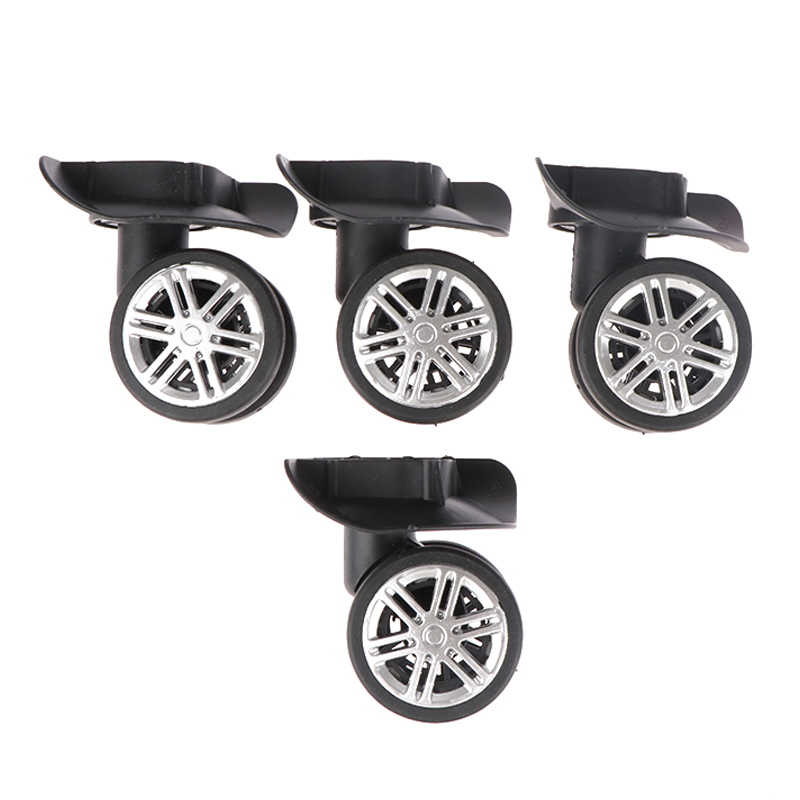 Silent Replacement Luggage Wheels - 4 adet sessiz evrensel tekerlekler yedek