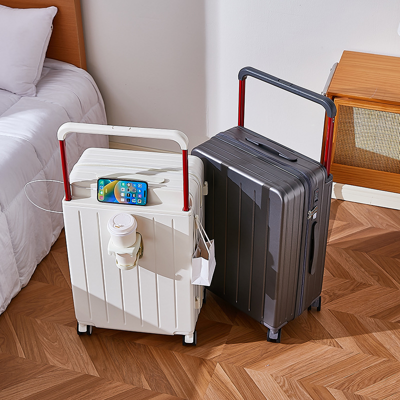 Spinner Wheel Rolling Suitcase 20 Inch - 20-24-26 İnç Geniş Saplı Seyahat Çantası
