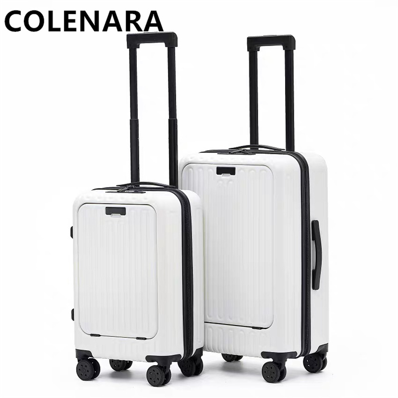Front Opening Laptop Luggage 24 Inch - COLENARA 20-24-26 İnç Çok Fonksiyonlu Kabin