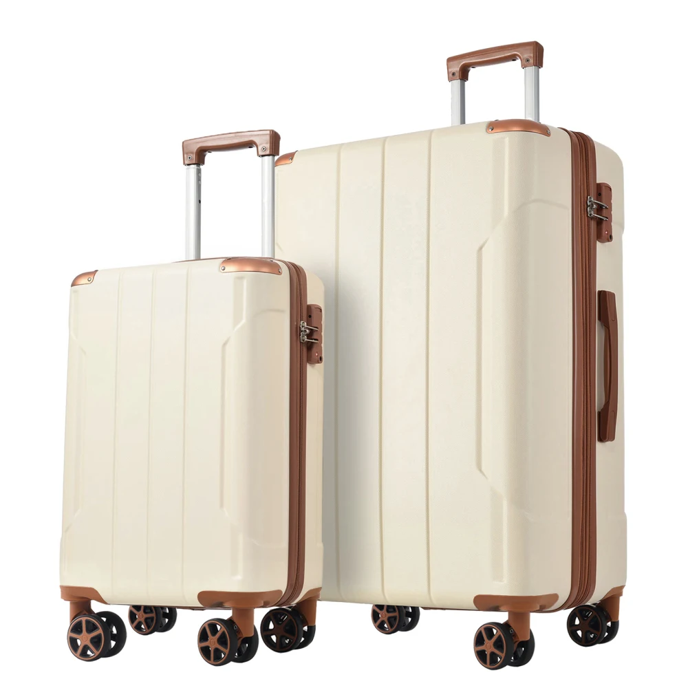 Expandable Hard Shell Luggage Set - Sert Kabuklu ABS Valiz Seti 2