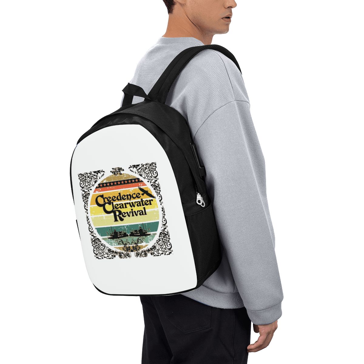 Travel Bags - Creedence Clearwater Revival Riverboats Sırt Çantası