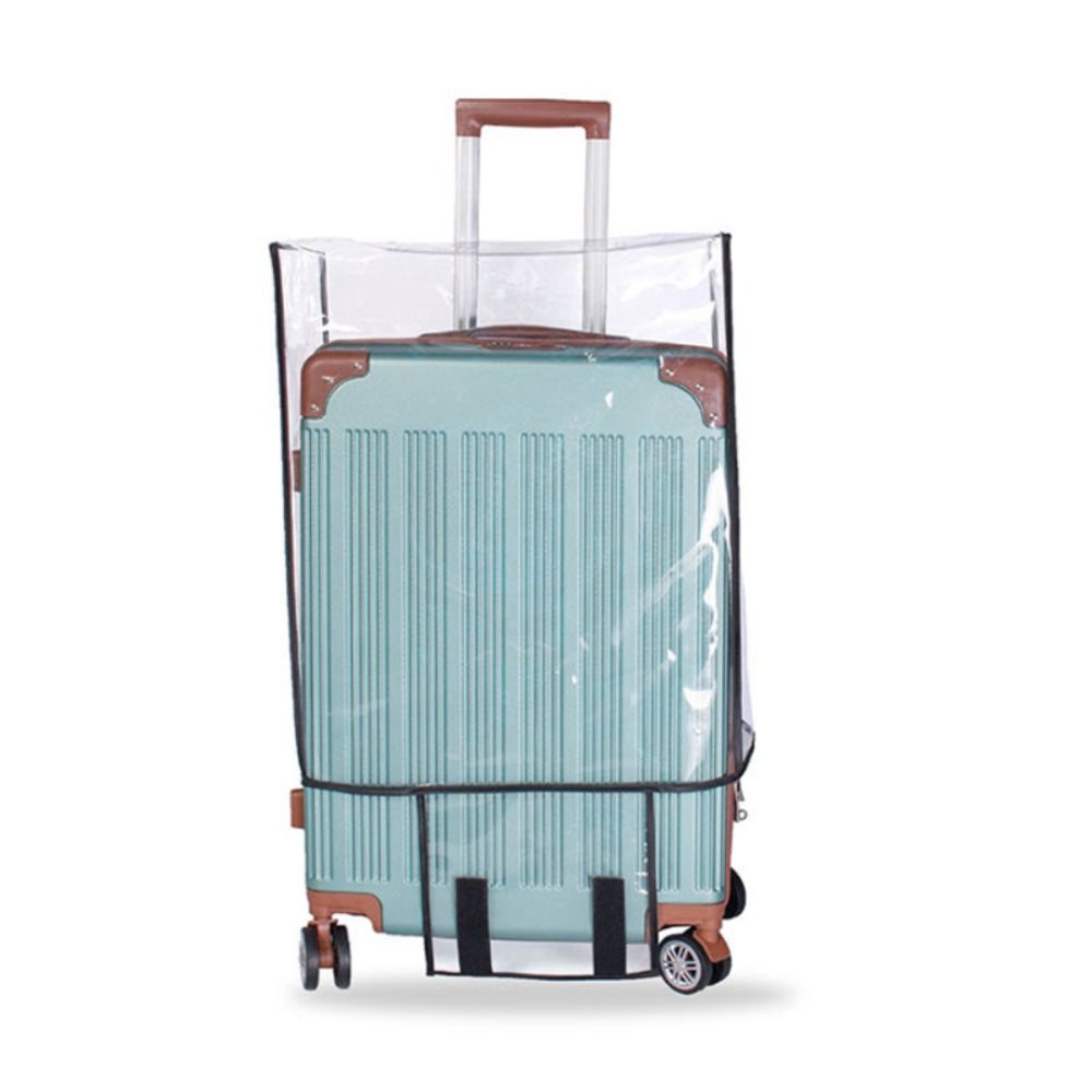 Waterproof Suitcase Cover Protector - PVC Şeffaf Bagaj Kılıfı Seyahat Aksesuarları