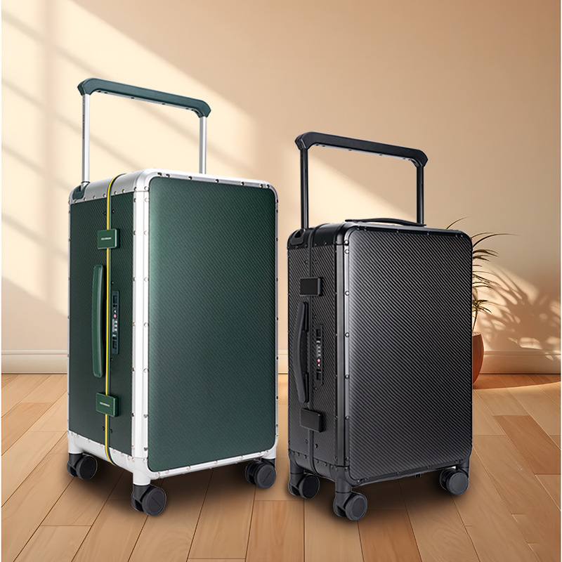Spinner Wheel Rolling Suitcase 20 Inch - 20-24 inç Karbon Fiber El Bagajı