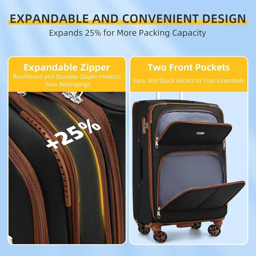5 Parçalı Genişletilebilir Val - Expandable Hard Shell Luggage Set incelemesi ve fiyatı