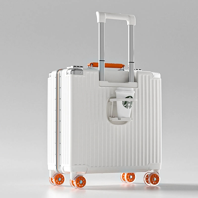 Renkli Döner Tekerlekli 18 inç - Aluminum Frame Carry On Luggage incelemesi ve fiyatı