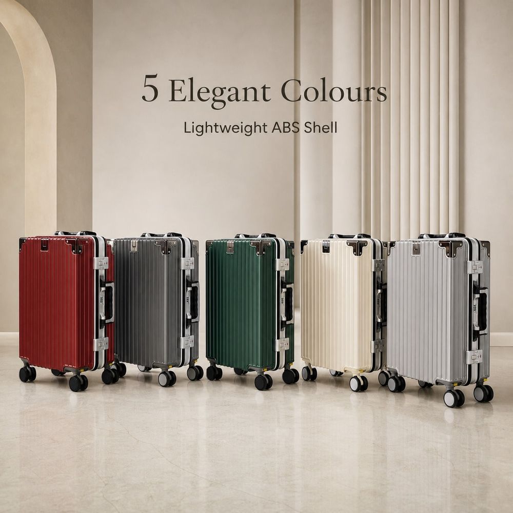 Uçak Taşıma Onaylı Valiz, Alüm - Aluminum Frame Carry On Luggage incelemesi ve fiyatı