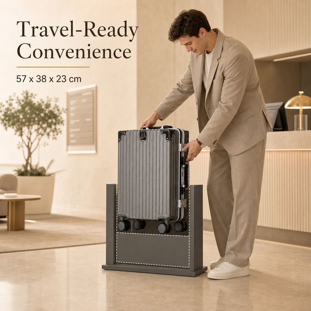 Uçak Taşıma Onaylı Valiz, Alüm - Aluminum Frame Carry On Luggage incelemesi ve fiyatı