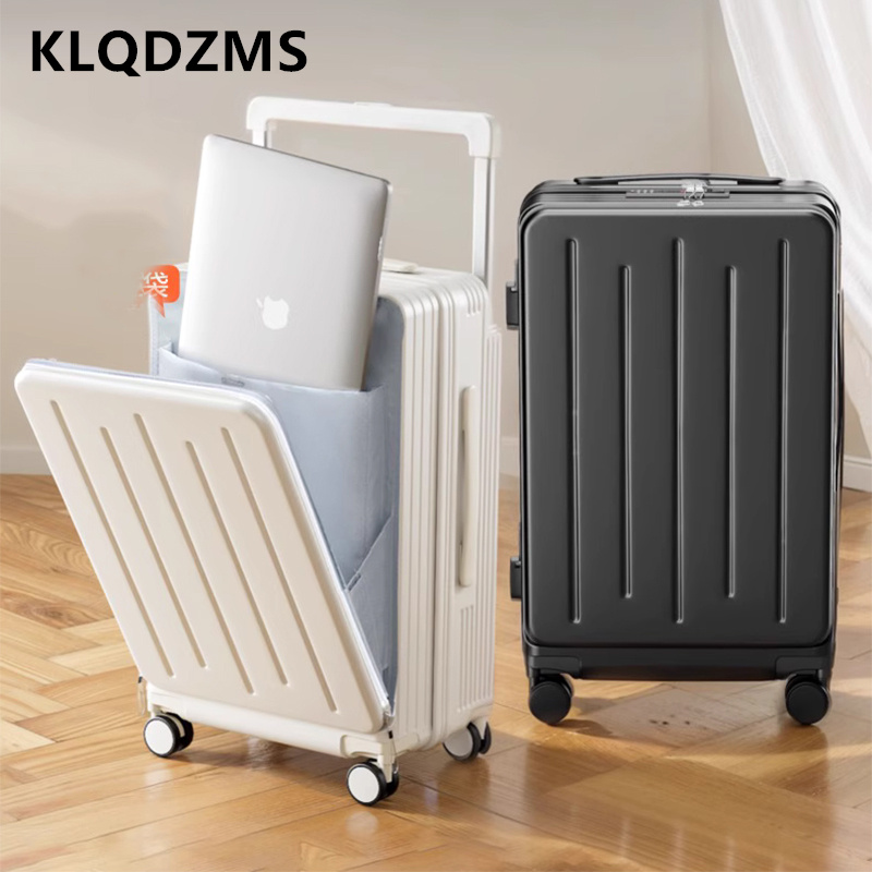 KLQDZMS Yüksek Kaliteli Bavul  - Front Opening Laptop Luggage 24 Inch incelemesi ve fiyatı
