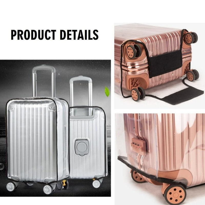 Su Geçirmez Tekerlekli Bavul T - Luggage Protective Cover Transparent incelemesi ve fiyatı