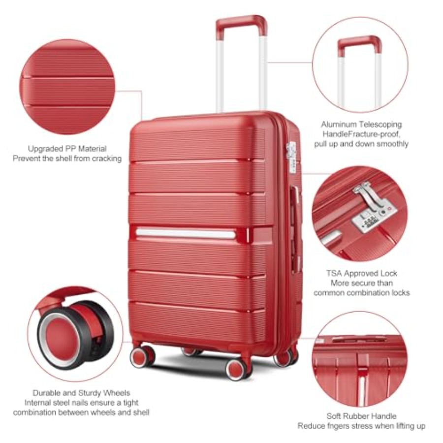 4 Parçalı Genişletilebilir Bav - Expandable Hard Shell Luggage Set incelemesi ve fiyatı