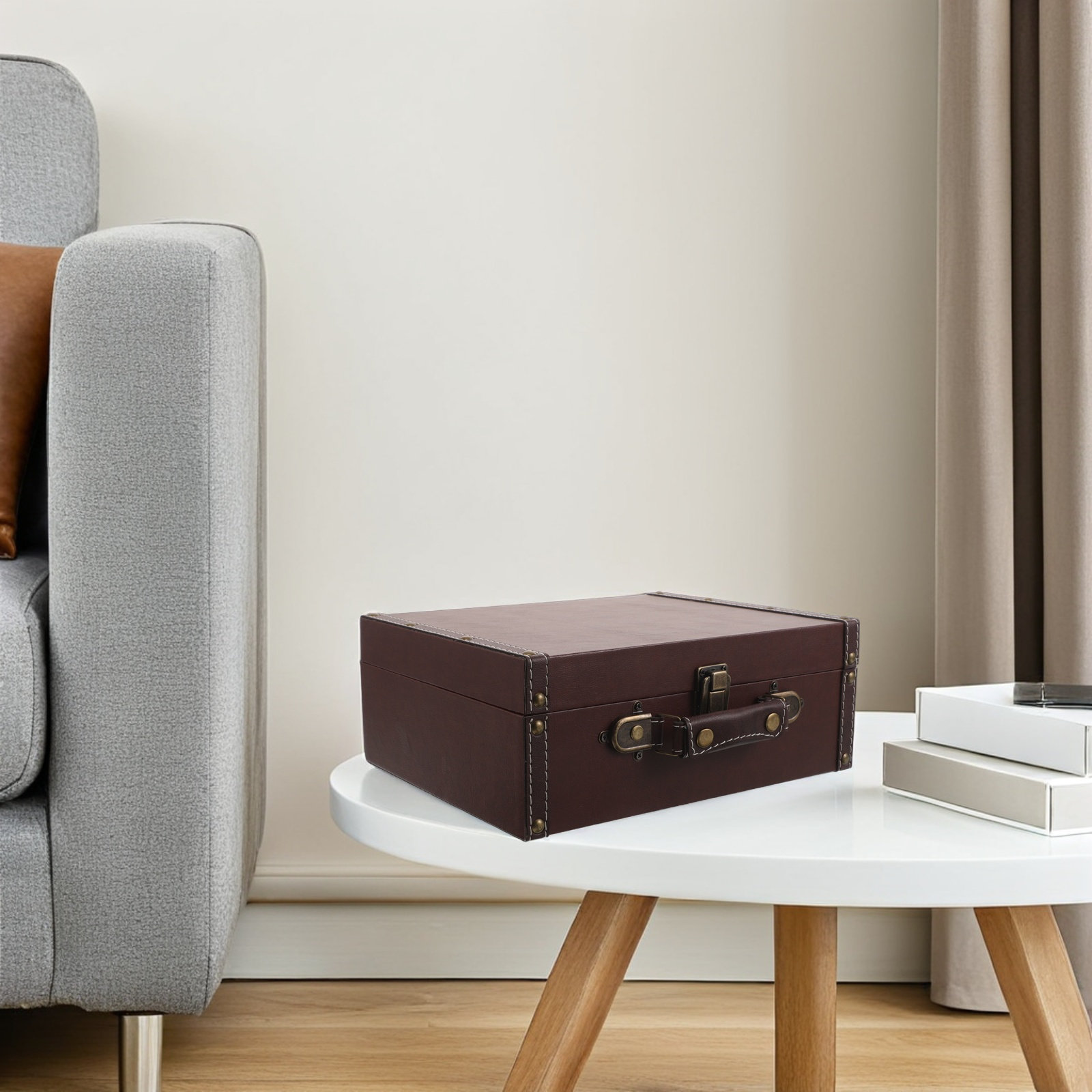 Vintage Bavul Dekorasyonu Retr - Retro Vintage Trunk Suitcase incelemesi ve fiyatı
