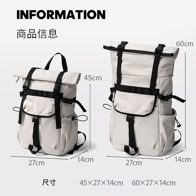 Yeni Erkekler İçin Rulo Ağızlı - Foldable Rolling Luggage Bag incelemesi ve fiyatı