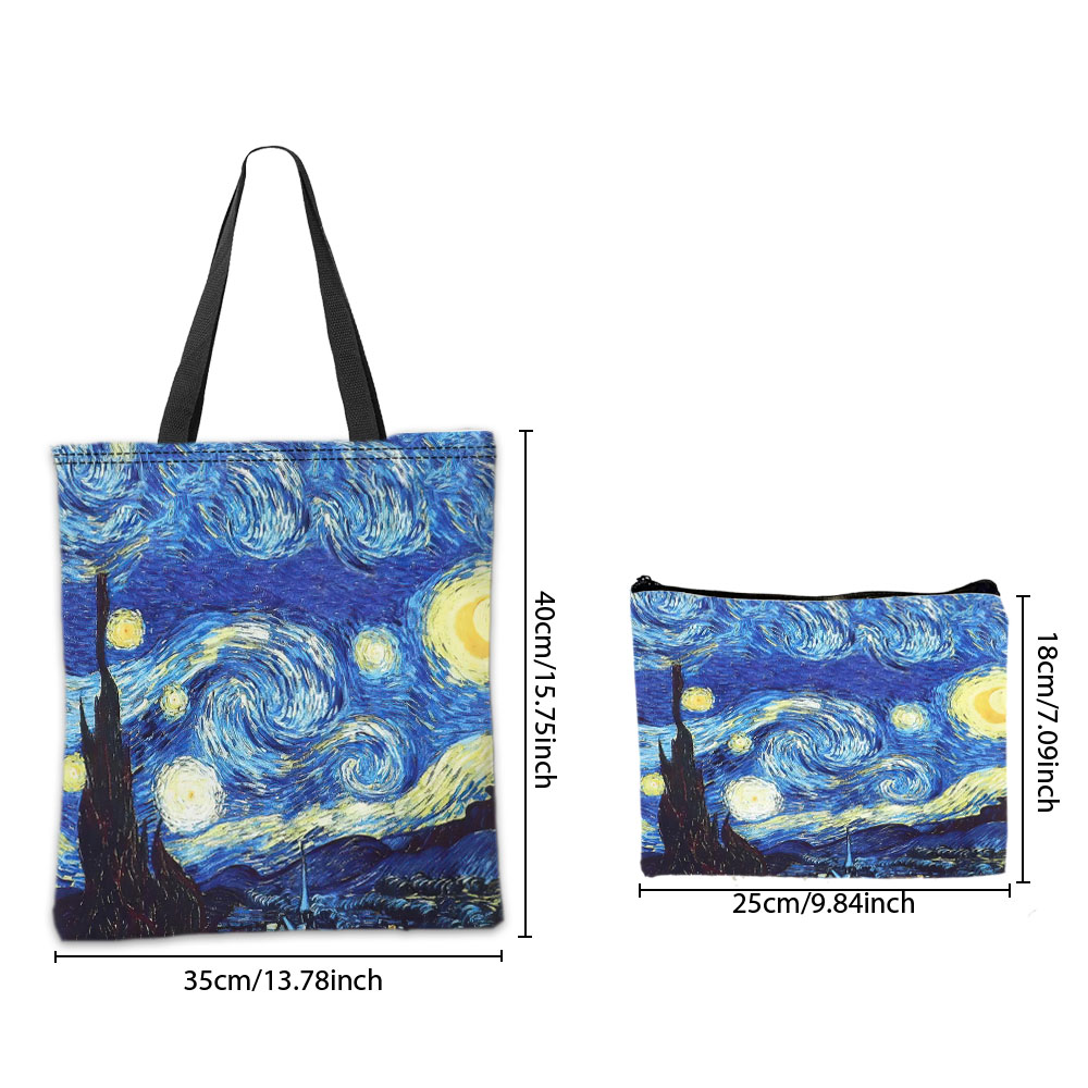 Van Gogh Serisi Tote Çanta Koz - Cosmetic Bags incelemesi ve fiyatı