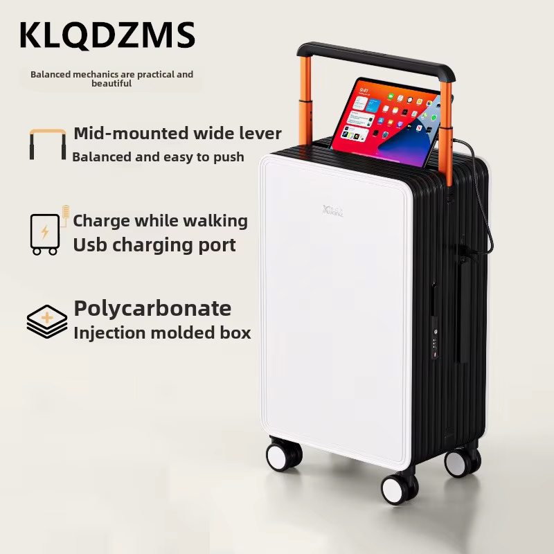 KLQDZMS Bagaj ABS+PC Biniş Kut - Spinner Wheel Rolling Suitcase 20 Inch incelemesi ve fiyatı