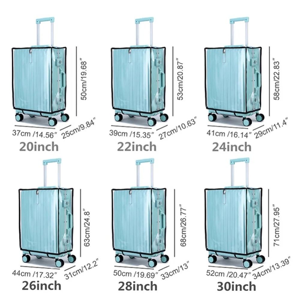 Yeni Seyahat Bagaj Koruyucu Kı - Luggage Protective Cover Transparent incelemesi ve fiyatı