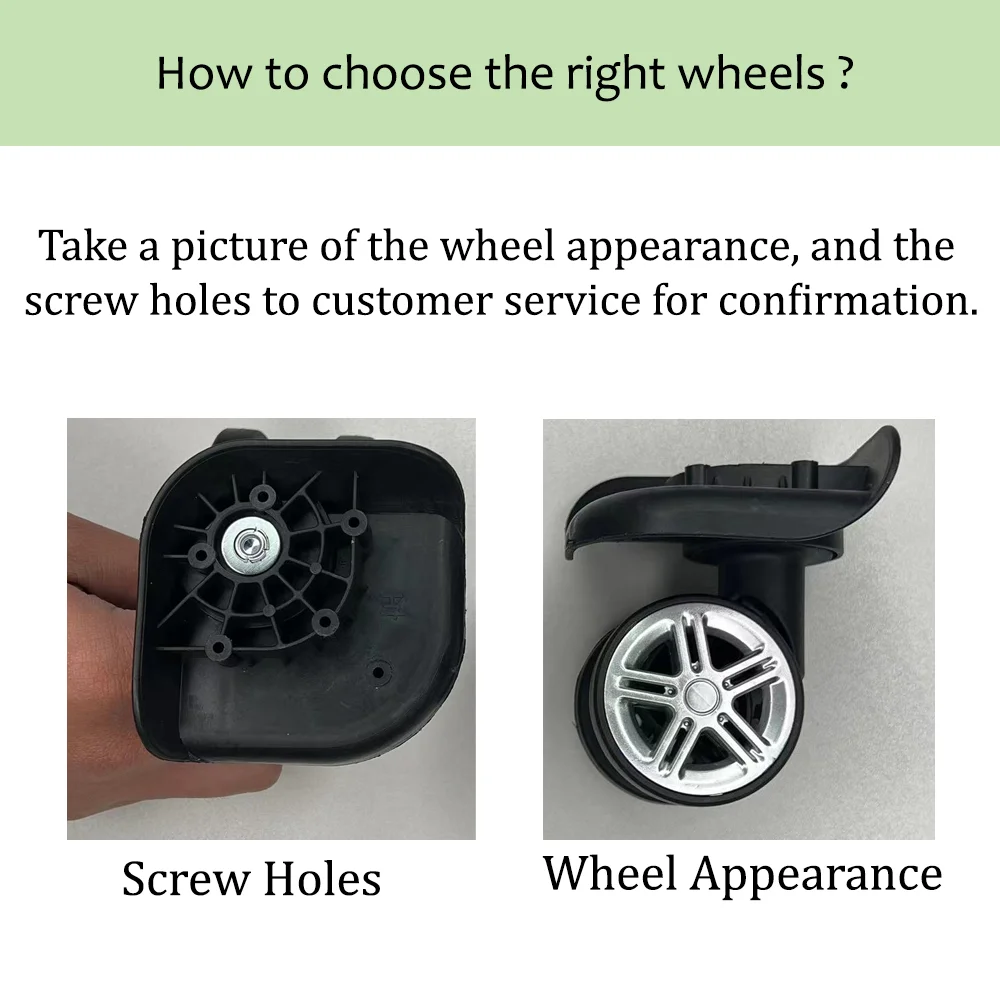 W021 Evrensel Bagaj Tekerleği  - Silent Replacement Luggage Wheels incelemesi ve fiyatı
