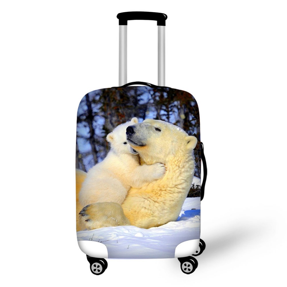 Hayvan kutup ayısı bagaj koruy - Waterproof Suitcase Cover Protector incelemesi ve fiyatı
