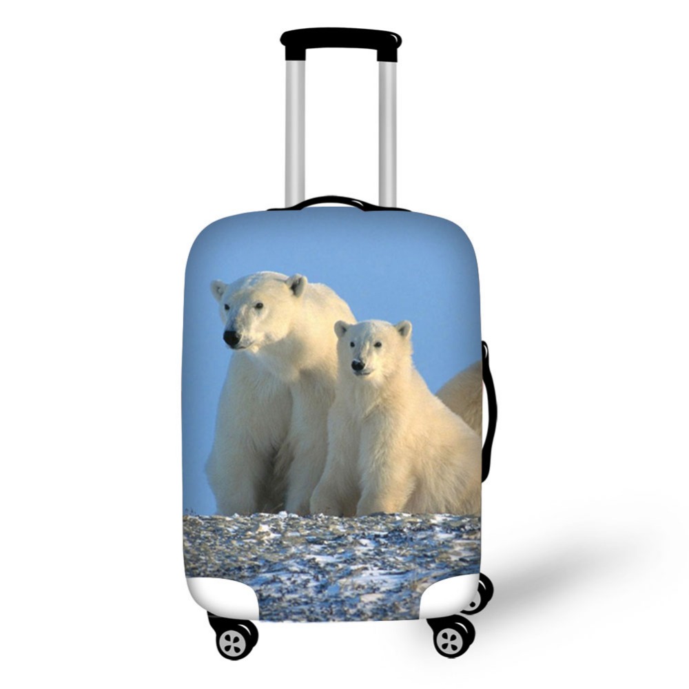 Hayvan kutup ayısı bagaj koruy - Waterproof Suitcase Cover Protector incelemesi ve fiyatı