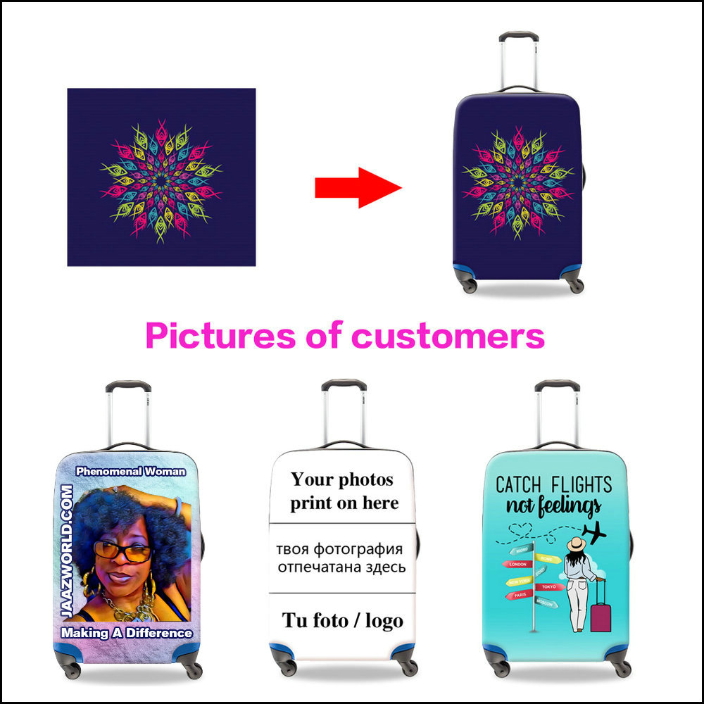 Kadınlar için Özel Çizgi Film  - Waterproof Suitcase Cover Protector incelemesi ve fiyatı