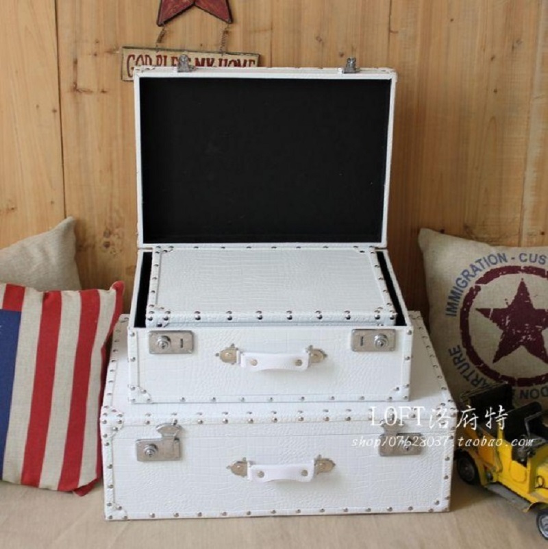 Timsah Derisi Desenli Seyahat  - Retro Vintage Trunk Suitcase incelemesi ve fiyatı