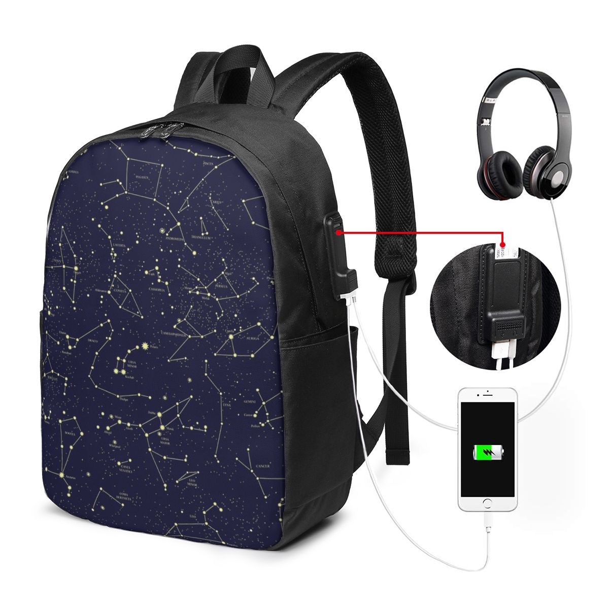 Gece Gökyüzü Altın Göksel Yıld - Travel Bags incelemesi ve fiyatı
