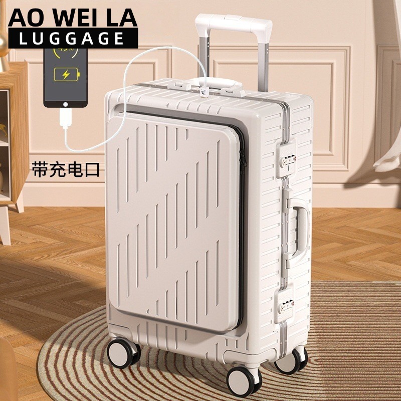 Önden Açılır İş Seyahat Çantas - Aluminum Frame Carry On Luggage incelemesi ve fiyatı