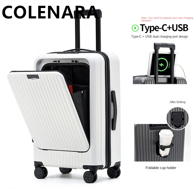 COLENARA 20-24-26 İnç Çok Fonk - Front Opening Laptop Luggage 24 Inch incelemesi ve fiyatı