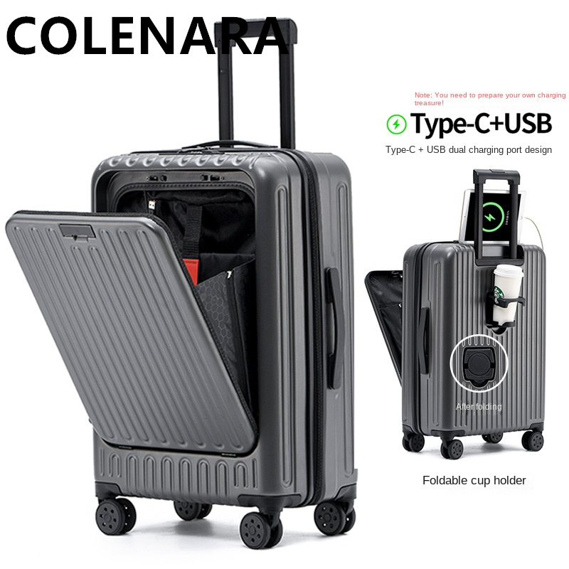 COLENARA 20-24-26 İnç Çok Fonk - Front Opening Laptop Luggage 24 Inch incelemesi ve fiyatı