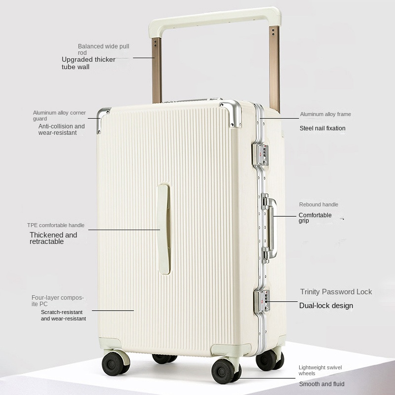 Yeni 28 inç Geniş Saplı Büyük  - Spinner Wheel Rolling Suitcase 20 Inch incelemesi ve fiyatı