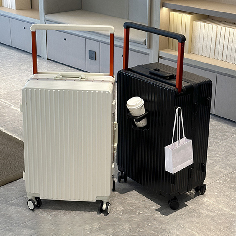 Yeni Geniş Saplı Tekerlekli Ba - Aluminum Frame Carry On Luggage incelemesi ve fiyatı