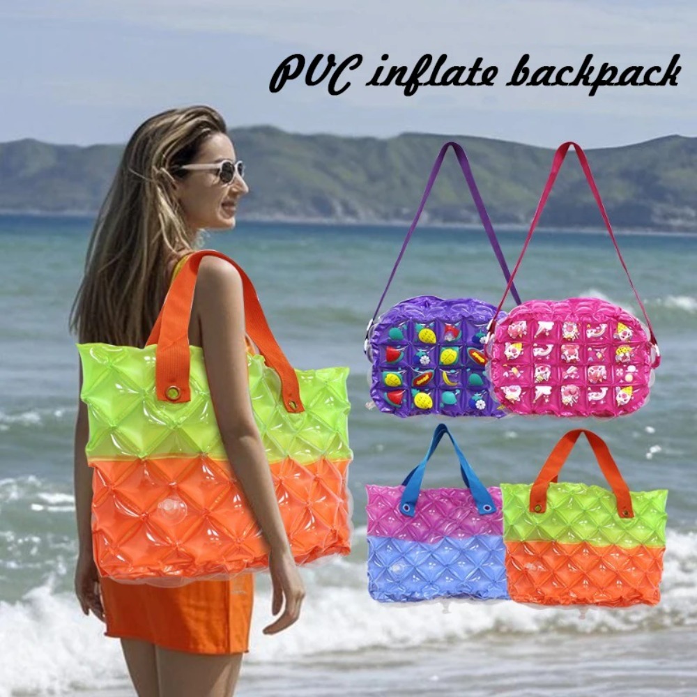 Sahil Tatili PVC Baskılı Şişme - Handbags incelemesi ve fiyatı