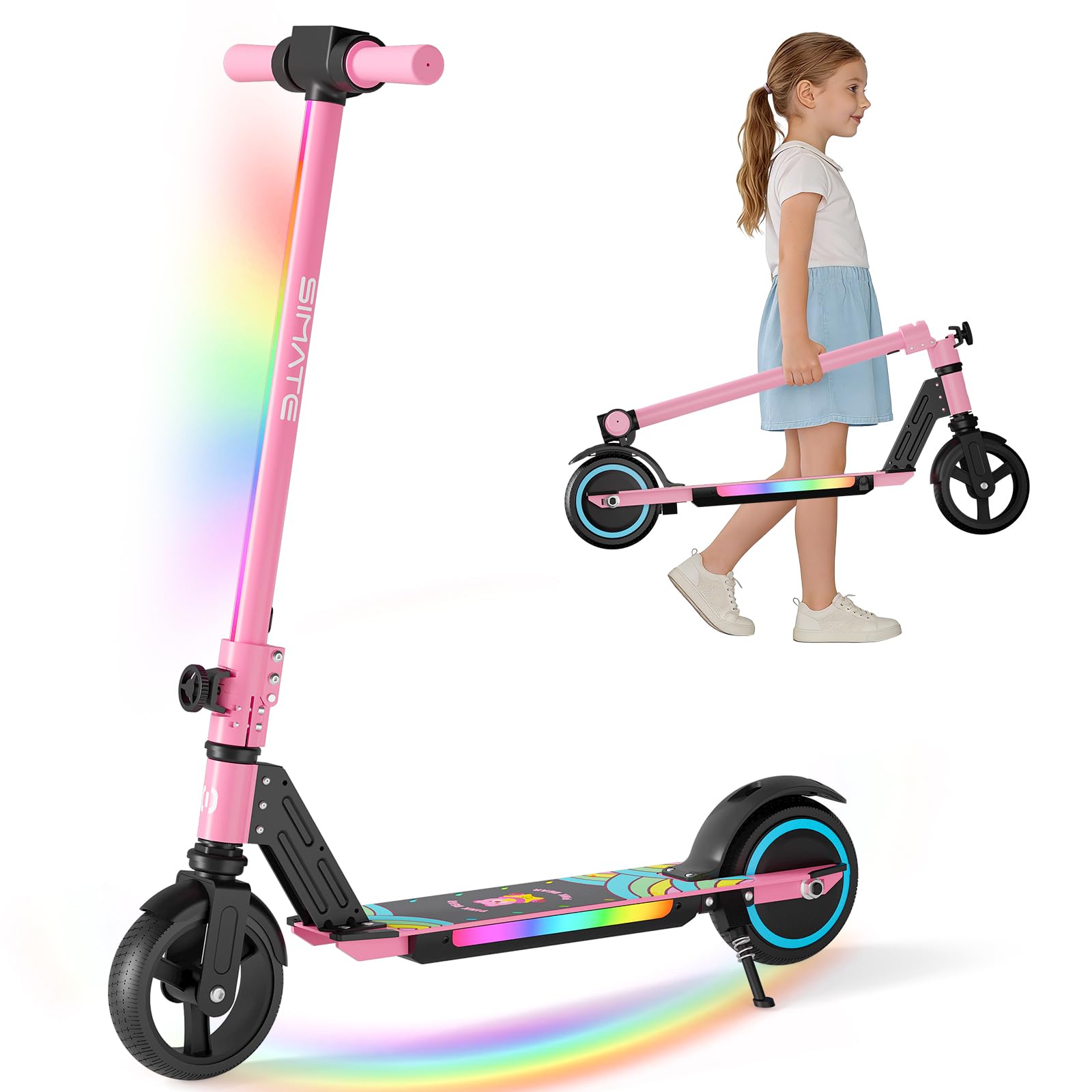 6-14 Yaş Çocuklar İçin SIMATE  - Kids Ride On Suitcase Scooter incelemesi ve fiyatı