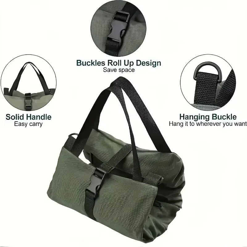 1 adet çok amaçlı tuval rulo a - Foldable Rolling Luggage Bag incelemesi ve fiyatı