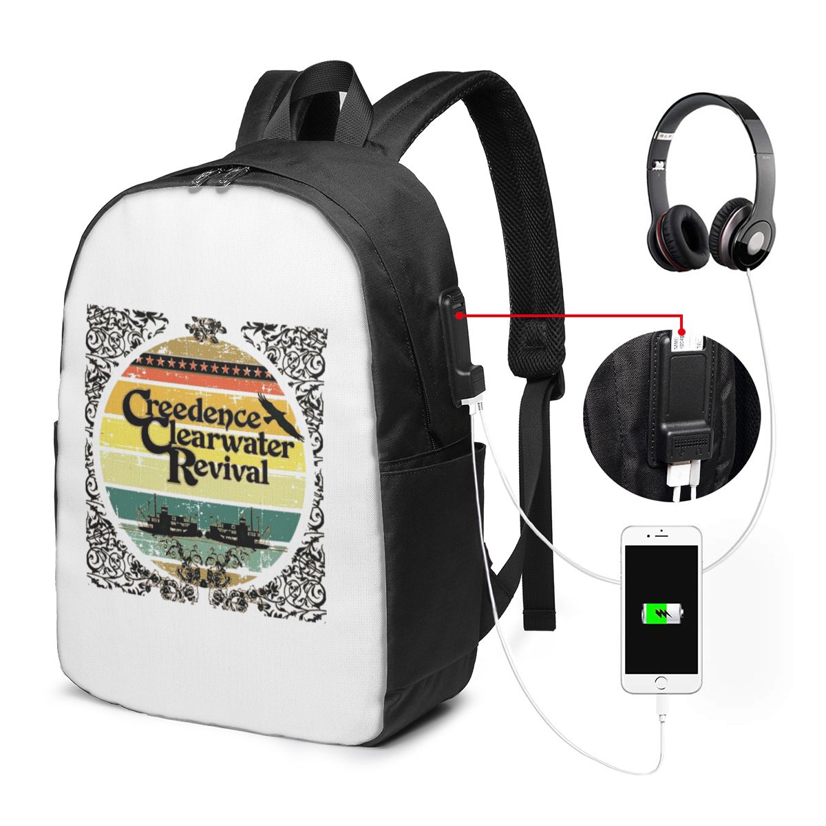 Creedence Clearwater Revival R - Travel Bags incelemesi ve fiyatı
