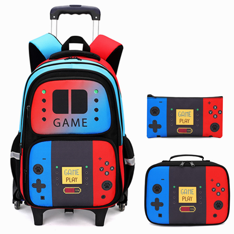 3'lü Çocuklar İçin Tekerlekli  - Foldable Rolling Luggage Bag incelemesi ve fiyatı