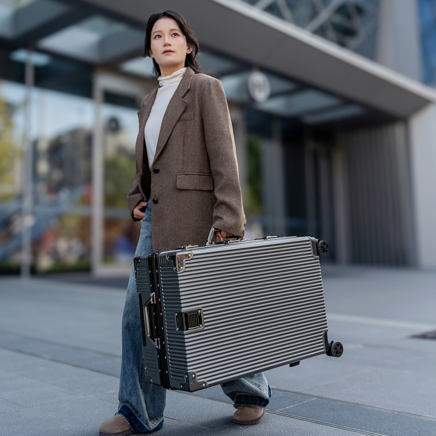 【İndirimli fırsat】108 perçinli - Aluminum Frame Carry On Luggage incelemesi ve fiyatı