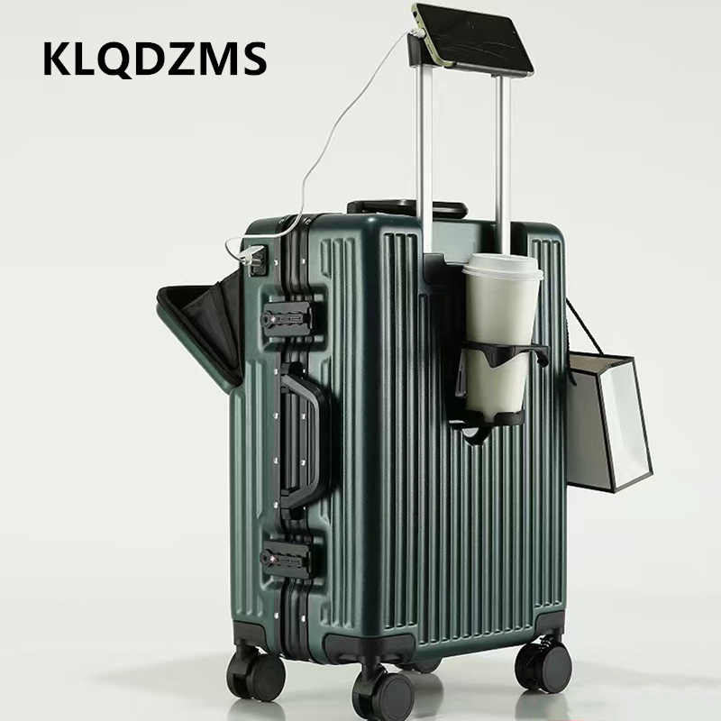KLQDZMS Çok Fonksiyonlu Bavul  - Front Opening Laptop Luggage 24 Inch incelemesi ve fiyatı