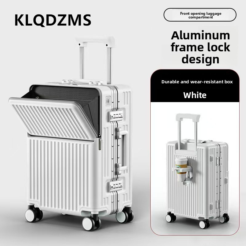 KLQDZMS Çok Fonksiyonlu Bavul  - Front Opening Laptop Luggage 24 Inch incelemesi ve fiyatı