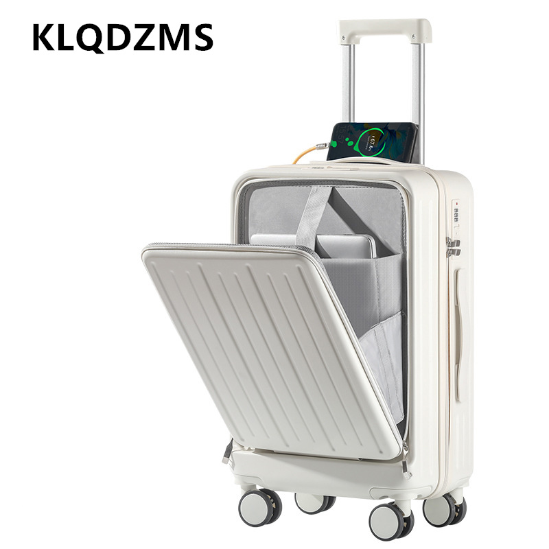 KLQDZMS 20 İnç Şarjlı Bavul Ön - Front Opening Laptop Luggage 24 Inch incelemesi ve fiyatı