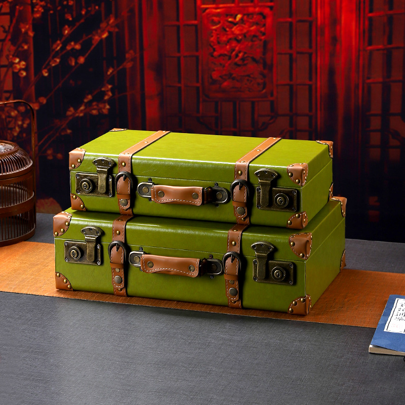 Vintage Ahşap Bavul Çok Amaçlı - Retro Vintage Trunk Suitcase incelemesi ve fiyatı
